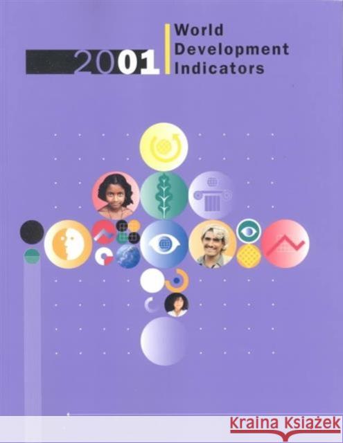 WORLD DEVELOPMENT INDICATORS 2001  9780821348987 World Bank Publications - książka
