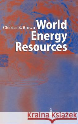 World Energy Resources: International Geohydroscience and Energy Research Institute Brown, Charles E. 9783540426349 Springer Berlin Heidelberg - książka