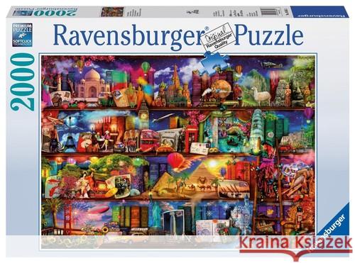 World of Bks 2000 Piece Puzzle  4005556166855 Ravensburger - książka