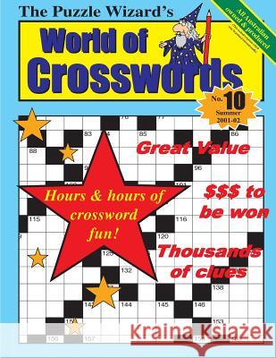 World of Crosswords No. 10 The Puzzle Wizard 9781493674718 Createspace - książka