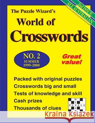 World of Crosswords No. 2 The Puzzle Wizard 9781492214380 Createspace - książka