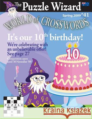 World of Crosswords No. 41 The Puzzle Wizard 9781490338712 Createspace - książka