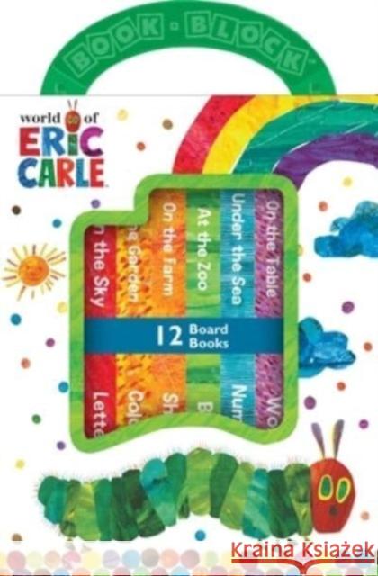 World of Eric Carle: 12 Board Books PI Kids 9781503765511 BOUNCE BOOKSHELF - książka