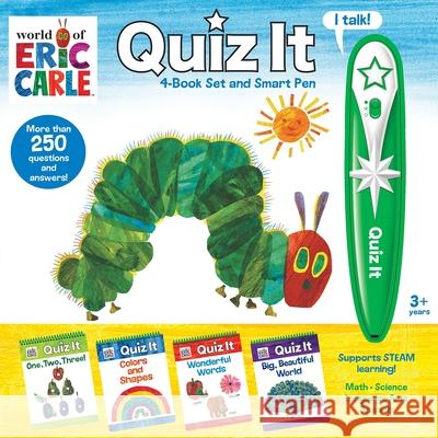 World of Eric Carle: Quiz It 4-Book Set and Smart Pen Pi Kids 9781503767683 Phoenix International Publications, Incorpora - książka