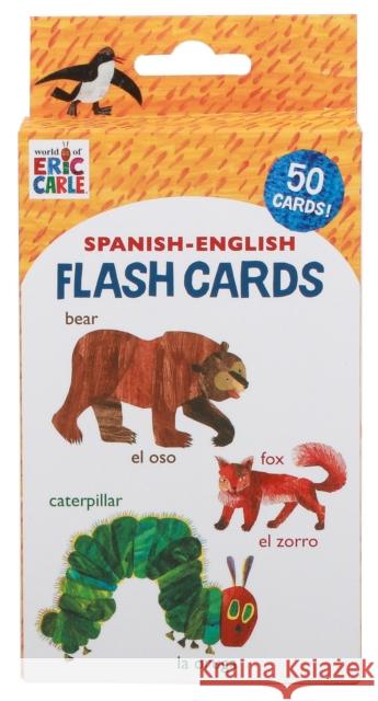 World of Eric Carle (Tm) Spanish-English Flash Cards: (Bilingual Flash Cards for Kids, Learning to Speak Spanish, Eric Carle Flash Cards, Learning a L Carle, Eric 9781452165356 Chronicle Books - książka