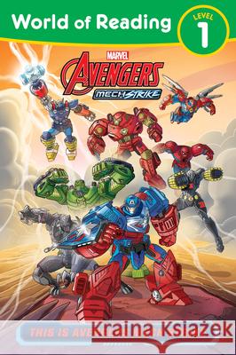 World of Reading: This Is Avengers Mech Strike Marvel Press Book Group 9781368075732 Marvel Press - książka