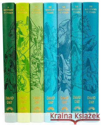 World of Tolkien Seven-Book Boxed Set David Day 9781667212210 Thunder Bay Press - książka