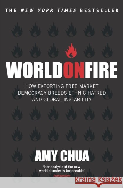 World On Fire Amy Chua 9780099455042  - książka