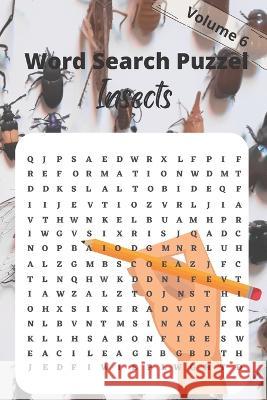 World Search Puzzle: Insects Samantha Anette 9798351539614 Independently Published - książka
