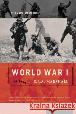 World War I S. L. A. Marshall 9780618056866 Mariner Books - książka