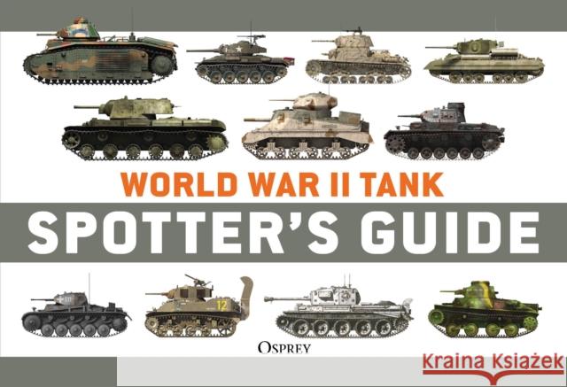 World War II Tank Spotter's Guide Chris McNab 9781472866783 Osprey Publishing (UK) - książka