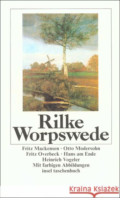 Worpswede Rainer Rilke 9783458327110 Insel Verlag Anton Kippenberg - książka