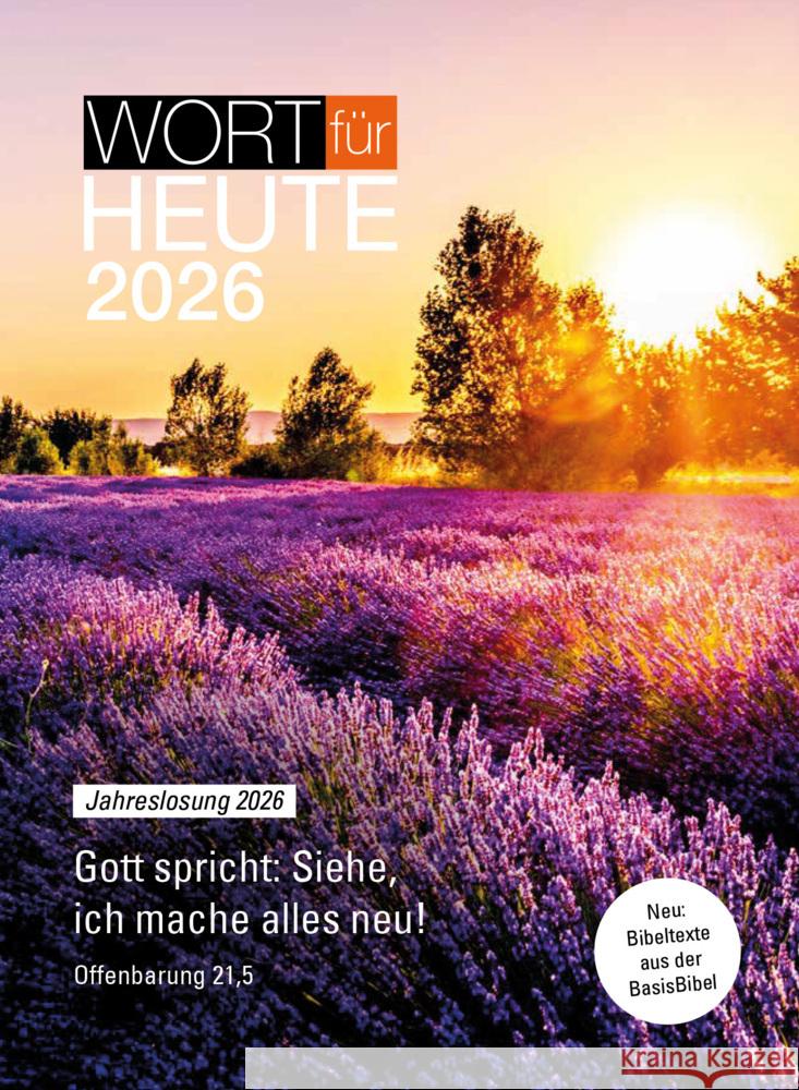 Wort für heute 2026 - Abreißkalender  9783862581320 SCM Bundes-Verlag gGmbH - książka