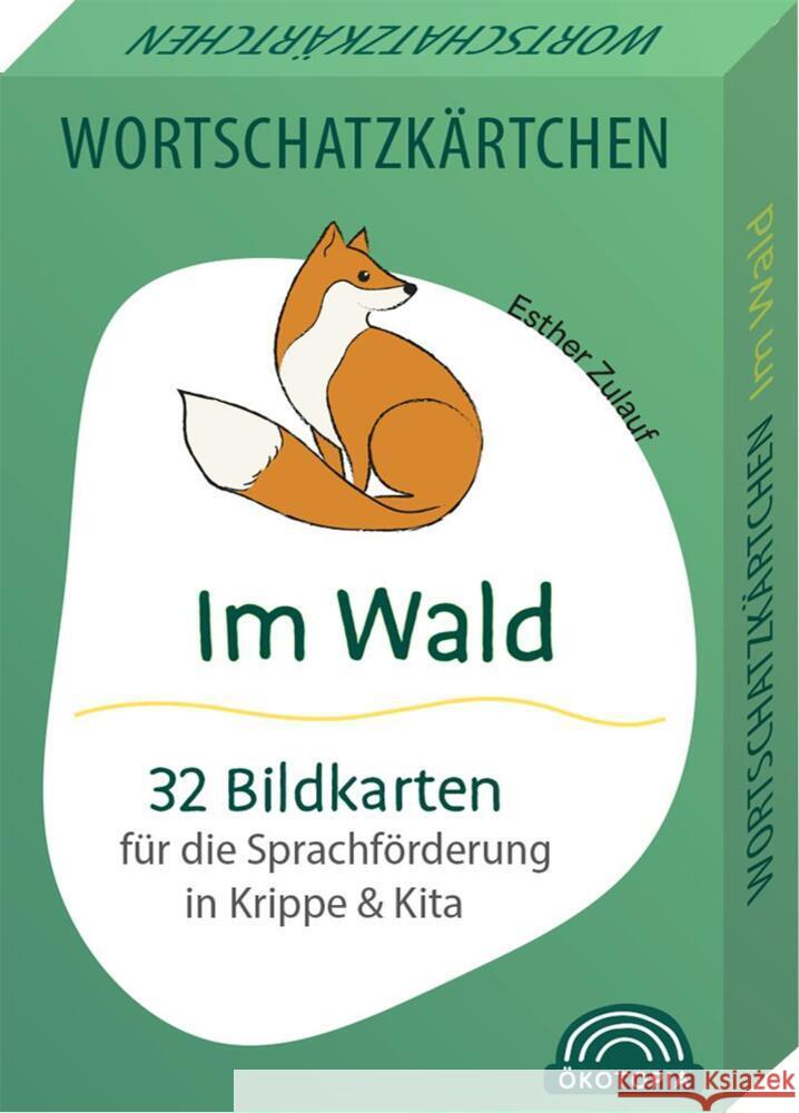 Wortschatzkärtchen: Im Wald Zulauf, Esther 9783960463580 Klett Kita - książka