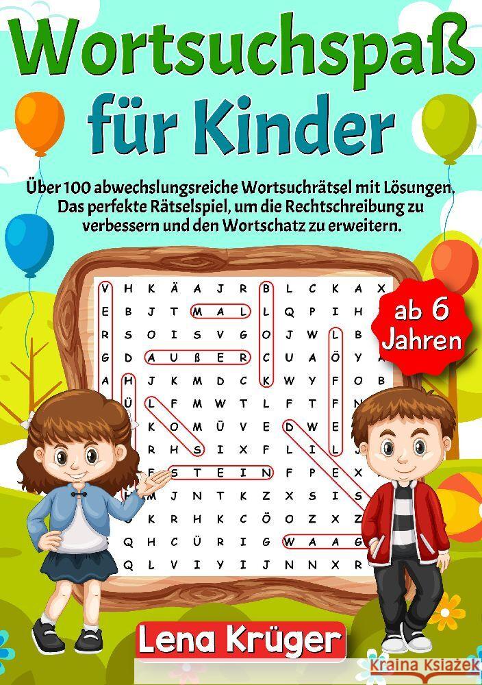 Wortsuchspaß für Kinder ab 6 Jahren Krüger, Lena 9783384131195 Nova Mente Verlag - książka