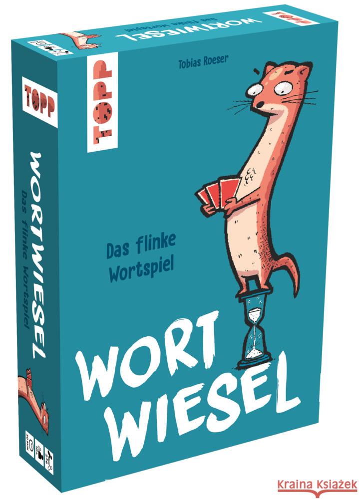 Wortwiesel - Das flinke Wortspiel Roeser, Tobias 4007742184605 Frech - książka