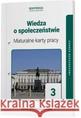 WOS LO 3 Maturalne karty pracy ZR OPERON Artur Derdziak 9788381971461 Operon - książka