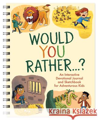 Would You Rather. . .: An Interactive Devotional Journal and Sketchbook for Adventurous Kids! Matt Koceich 9781643525570 Shiloh Kidz - książka