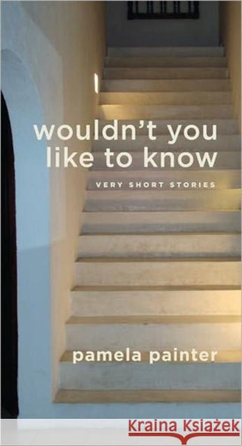 Wouldn't You Like to Know Pamela Painter 9780887485275 Carnegie-Mellon University Press - książka