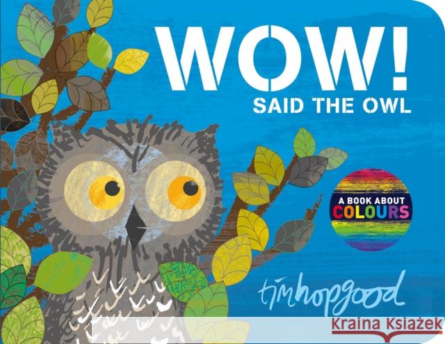 WOW! Said the Owl Tim Hopgood 9781509834082 MACMILLAN CHILDREN'S BOOKS - książka