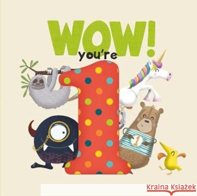 WOW! You're One birthday book Lucy Tapper   9781907860461 from you to me Limited - książka