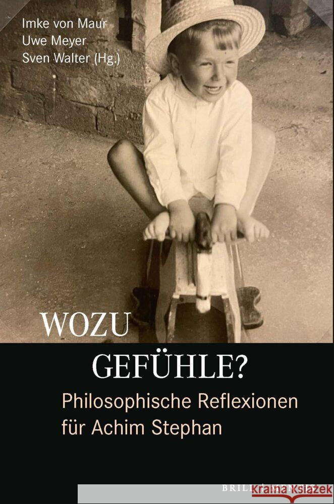 Wozu Gefühle? Philosophische Reflexionen für Achim Stephan Imke von Maur, Sven Walter, Uwe Meyer 9783957432926 Brill (JL) - książka