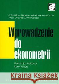 Wprowadzenie do ekonometrii Praca Zbiorowa 9788301156718 Wydawnictwo Naukowe PWN - książka
