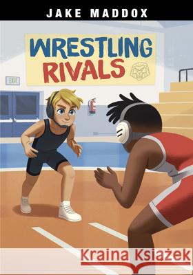 Wrestling Rivals Jake Maddox Mario Gushiken 9781669083580 Stone Arch Books - książka
