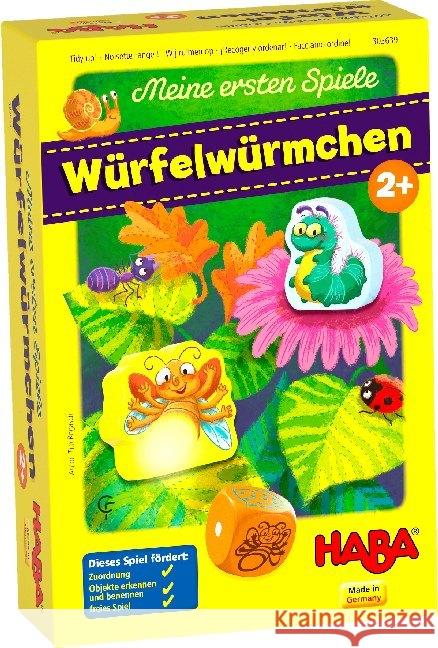 Würfelwürmchen (Kinderspiel) Rogasch, Tim 4010168233932 HABA - książka