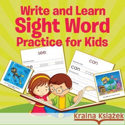 Write and Learn Sight Word Practice for Kids Speedy Publishing LLC   9781681855820 Baby Professor - książka