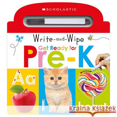 Write and Wipe Get Ready for Pre-K: Scholastic Early Learners (Write and Wipe) Scholastic 9781338272260 Scholastic Inc. - książka