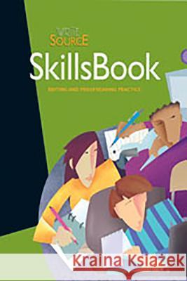 Write Source SkillsBook Student Edition Grade 12 Houghton Mifflin Harcourt 9780547484679 Great Source - książka