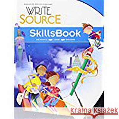 Write Source SkillsBook Student Edition Grade 5 Houghton Mifflin Harcourt 9780547484563 Great Source - książka