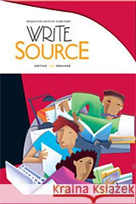 Write Source Student Edition Grade 10 Houghton Mifflin Harcourt 9780547485089 Great Source - książka