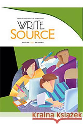 Write Source Student Edition Grade 12 Houghton Mifflin Harcourt 9780547485119 Great Source - książka