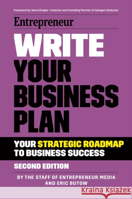 Write Your Business Plan The Staff of Entrepreneur Media Eric Butow 9781642011586 Entrepreneur Press - książka