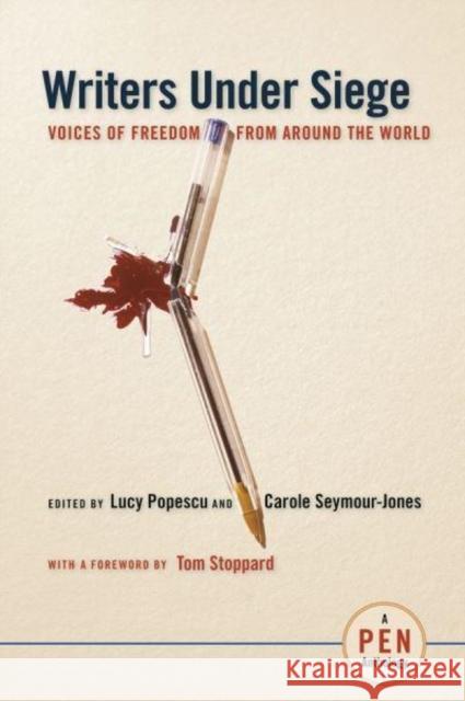 Writers Under Siege: Voices of Freedom from Around the World Lucy Popescu Carole Seymour-Jones Tom 9780814767429 New York University Press - książka