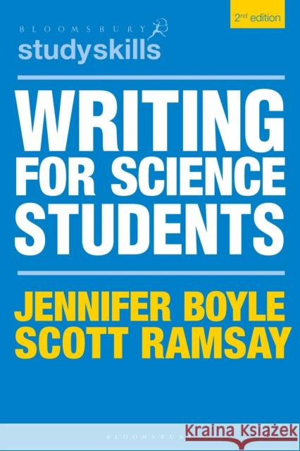Writing for Science Students  9781350932678 Bloomsbury Publishing PLC - książka