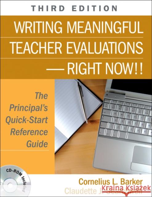 Writing Meaningful Teacher Evaluations-Right Now!!: The Principal's Quick-Start Reference Guide Claudette J. Searchwell 9781412960113 SAGE Publications Inc - książka