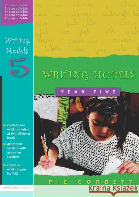 Writing Models Year 5 Pie Corbett 9781843120964  - książka