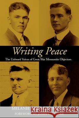 Writing Peace Melanie Springer Mock 9781931038096 Pandora Press U. S. - książka