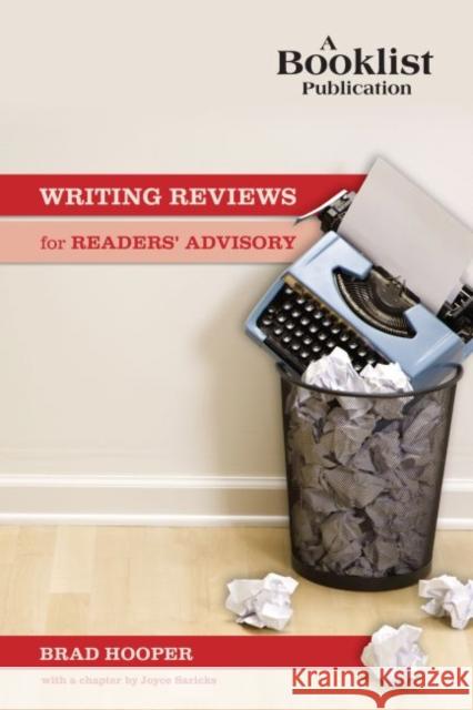 Writing Reviews for Readers' Advisory Hooper, Brad 9780838910177 American Library Association - książka