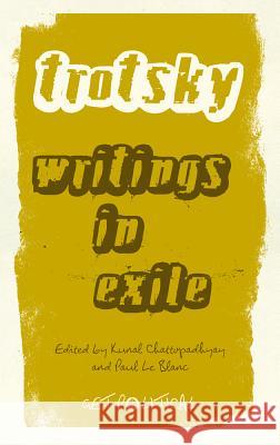Writings in Exile Trotsky, Leon 9780745331485  - książka