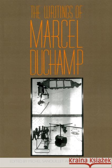 Writings of Marcel Duchamp PB Duchamp, Marcel 9780306803413 Da Capo Press - książka