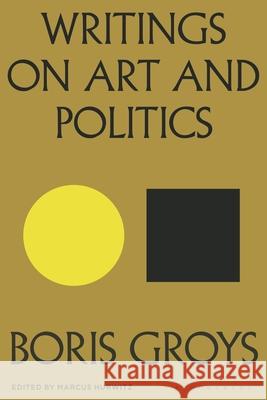 Writings on Art and Politics Boris Groys 9781350457836 Bloomsbury Academic - książka