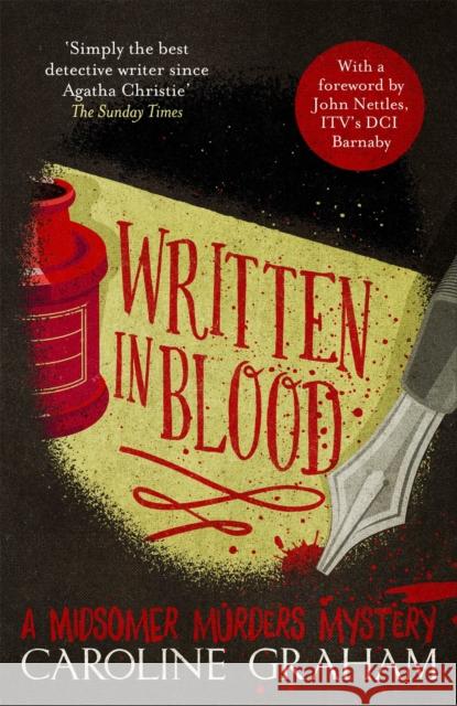 Written in Blood: A Midsomer Murders Mystery 4 Caroline Graham 9781472243683 Headline Publishing Group - książka