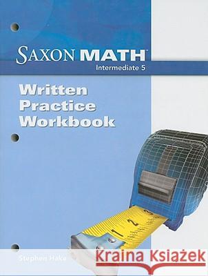 Written Practice Workbook Hake 9781600326851 Hmh Supplemental - książka