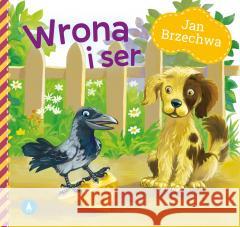 Wrona i ser Jan Brzechwa 9788382077384 Skrzat - książka