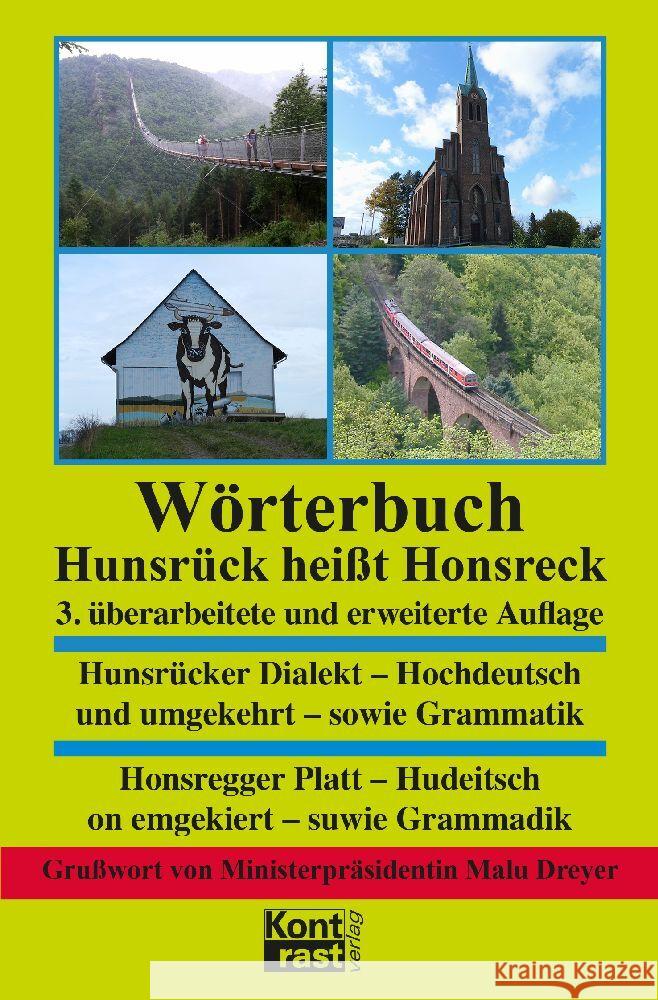 Wörterbuch - Hunsrück heißt Honsreck Bersch, Bernd 9783941200951 Kontrast Verlag, Pfalzfeld - książka