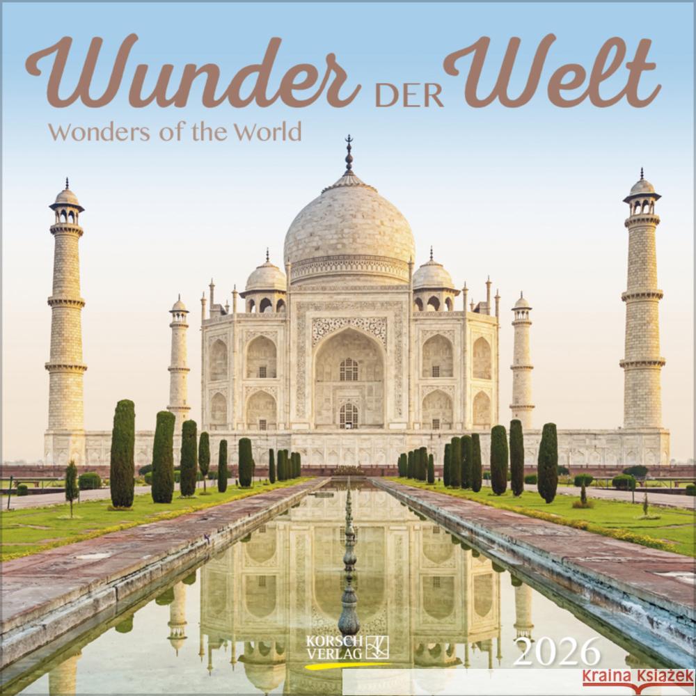 Wunder der Welt 2026  9783731888277 Korsch - książka